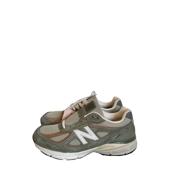 New Balance 990v4 MiUSA Teddy Santis Olive Incense - Picture 4 of 8